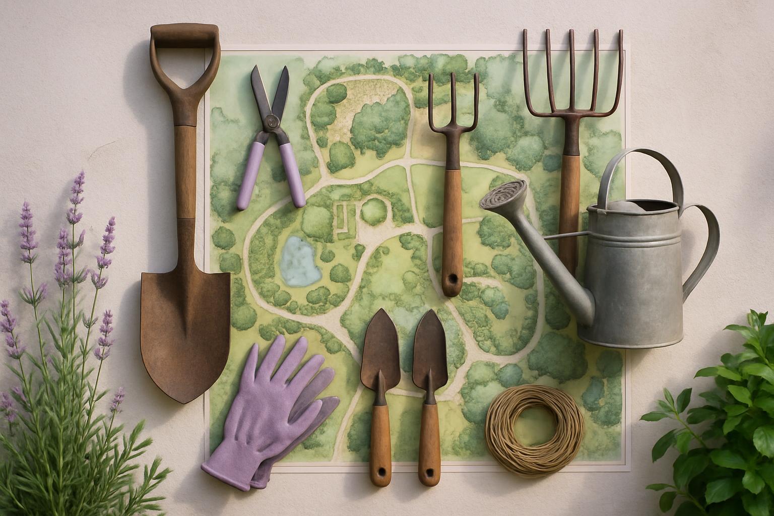 Outdoor summer map
