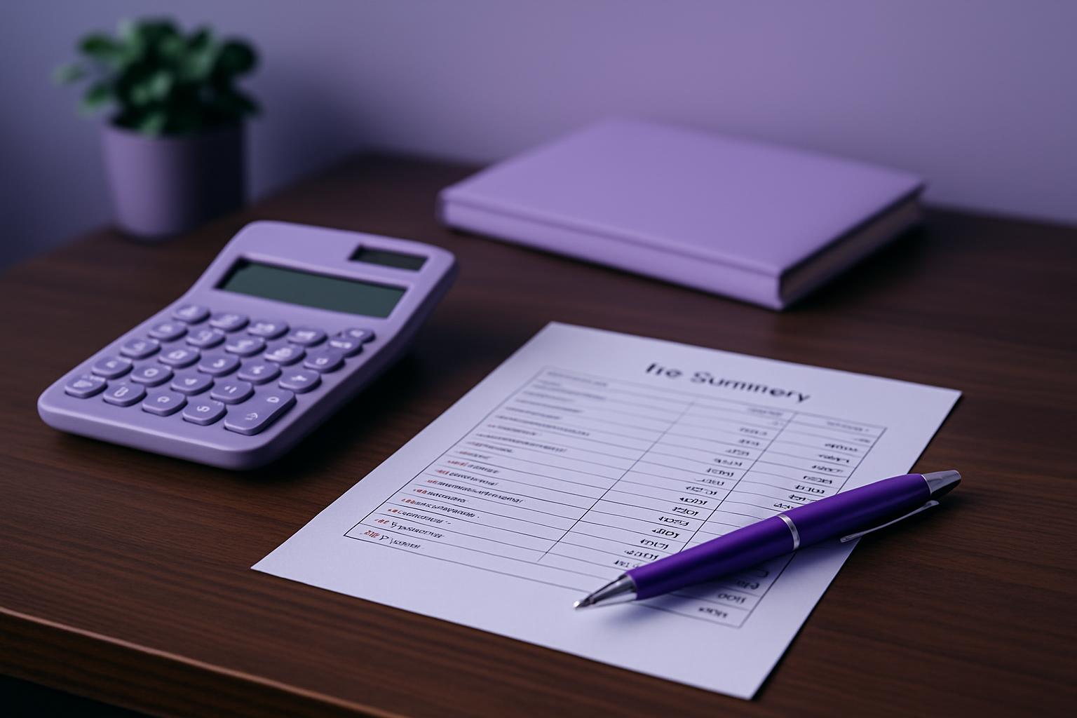 Margin worksheet
